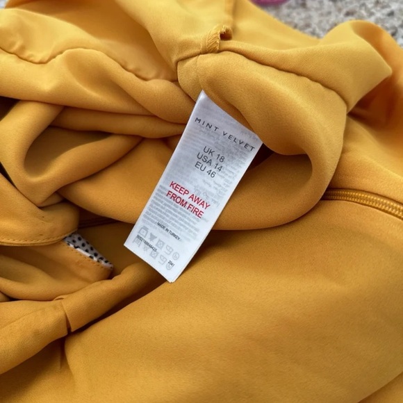 MINT VELVET Clementine Ruffle Wrap Dress
 size US 14 UK 18 - Picture 12 of 12